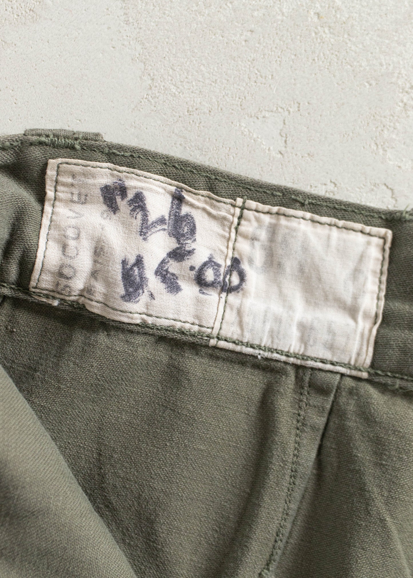 Vintage 1980s French Military Cargo Shorts Size Women's 24