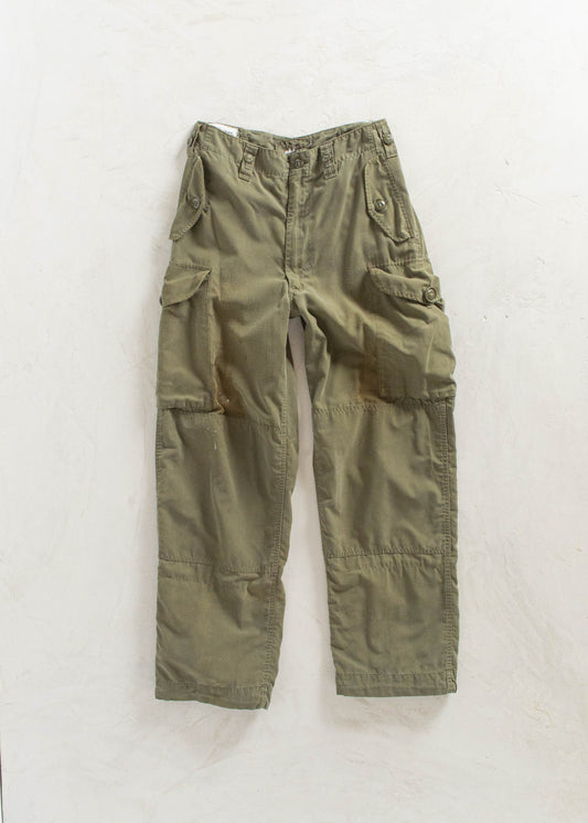 Vintage 1990s Military Cargo Pants Size Women's 28 Men's 31