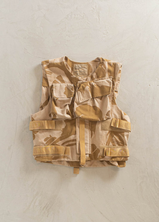 1990s British Military Issue Desert Vest Size S/M