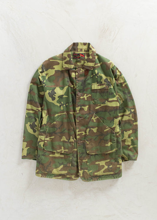 Vintage Camouflage  Hunting Jacket Size S/M