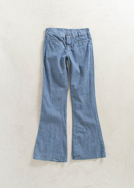 Vintage 1970s Landlubber Flare Pants Size Women's 25 / Men's 28