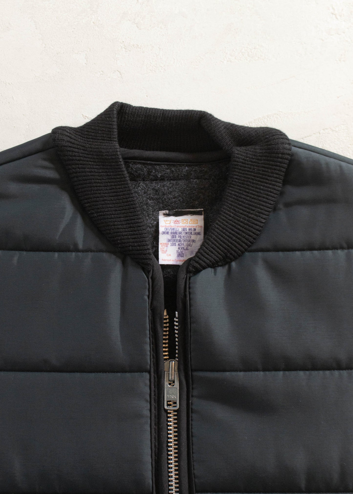 Vintage 1980s Deadstock Workwear Nylon Vest Size M/L