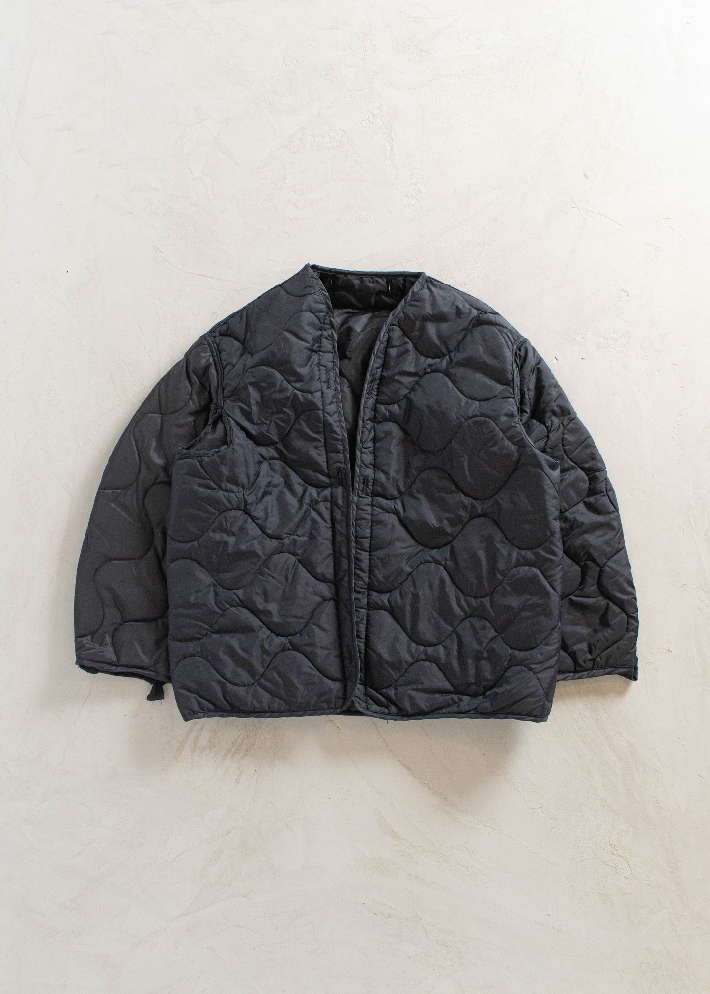 1980s Military Quilted Liner Jacket Size M/L