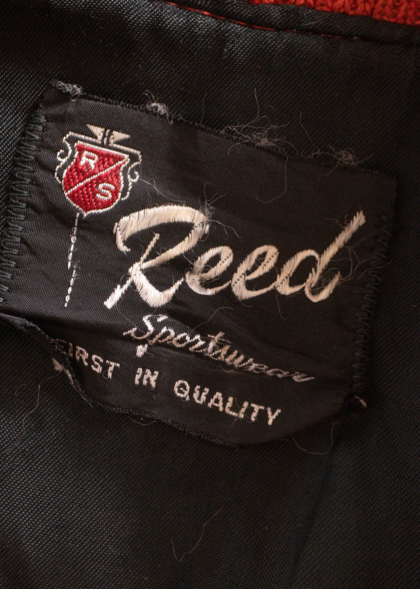 1980s Reed Sportswear Bobcats Varsity Jacket Size S/M