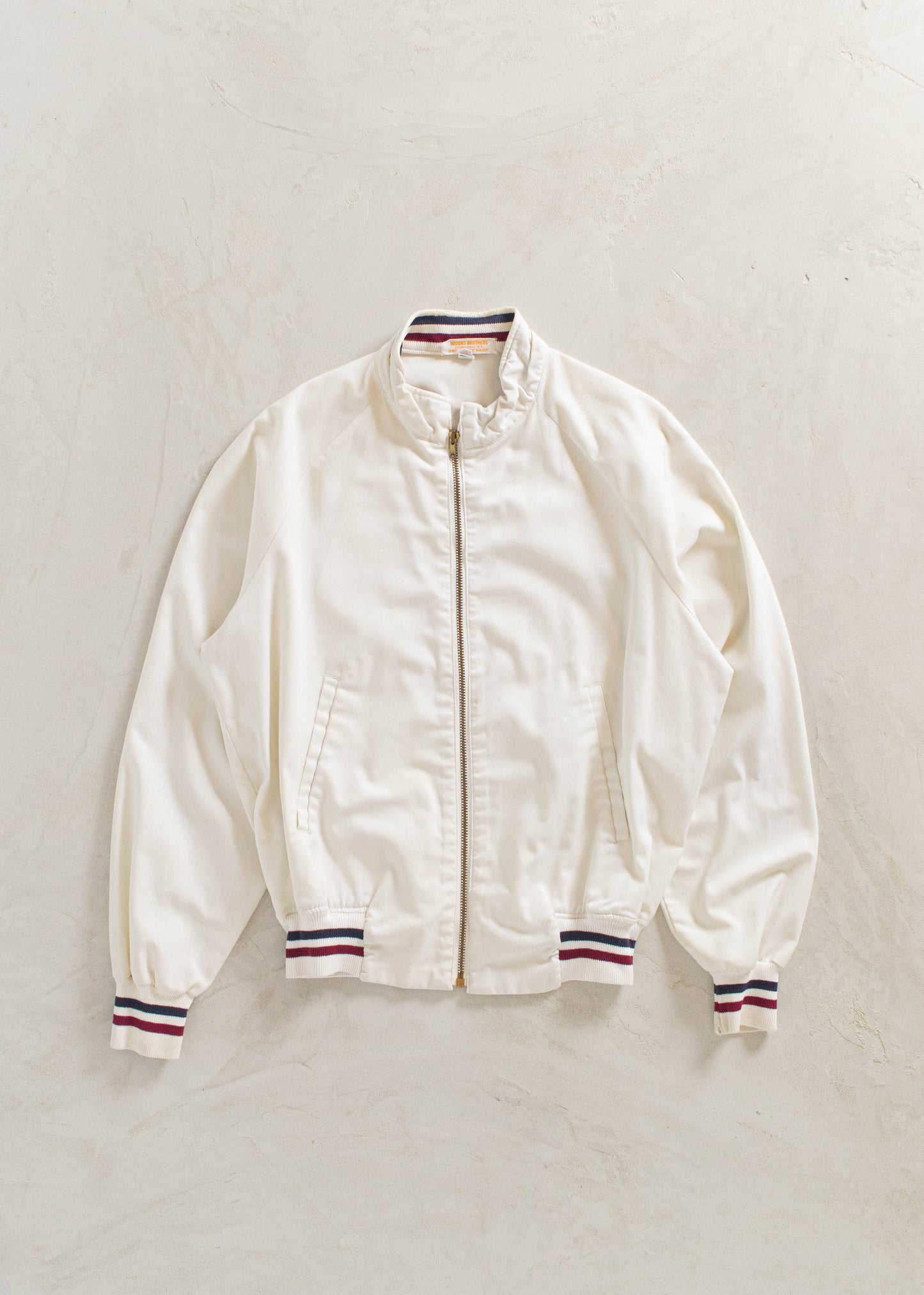 1980s Brooks Brothers Cotton Bomber Jacket Size M/L