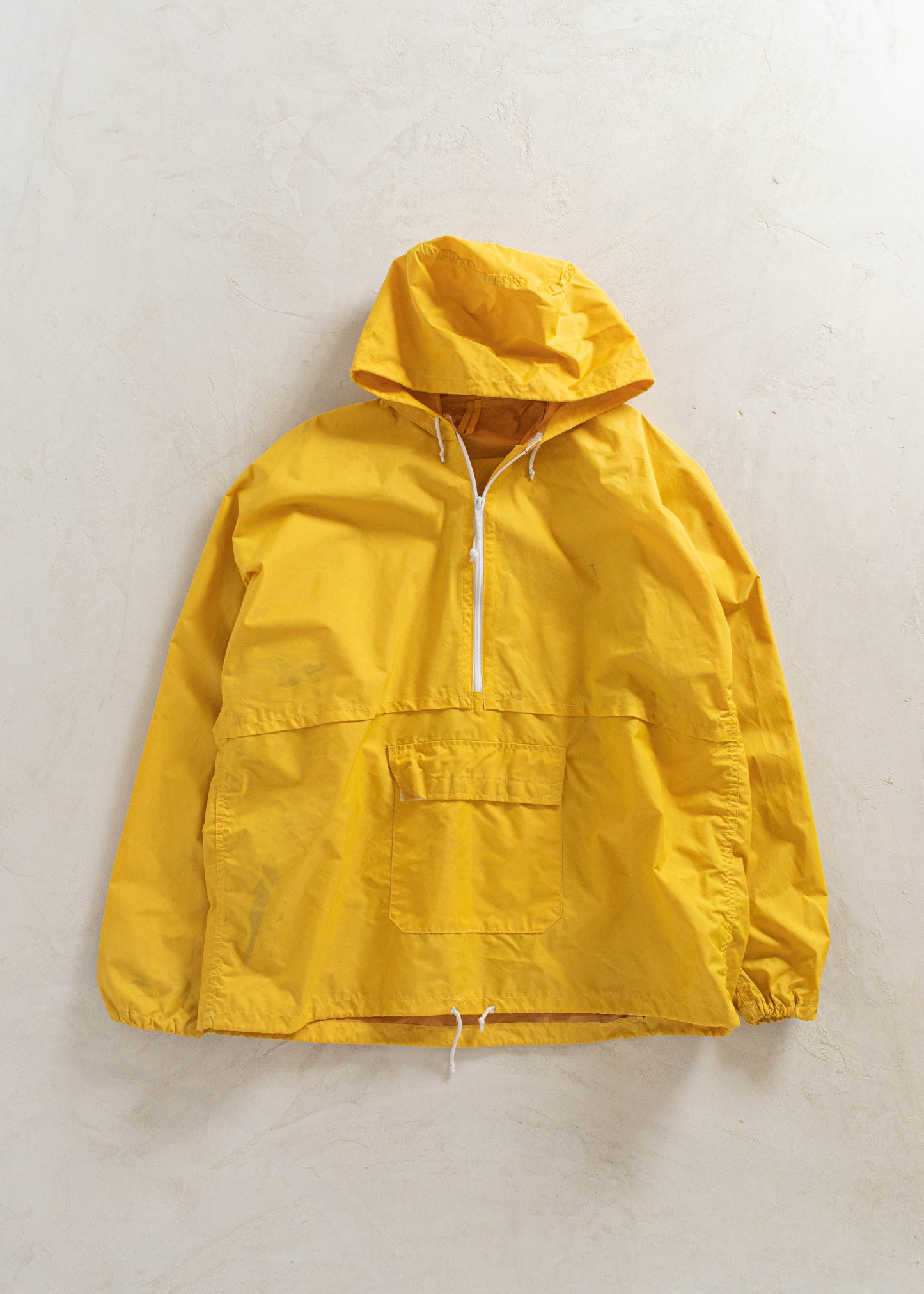 1980s Pullover Anorak Rain Coat Size XL/2XL