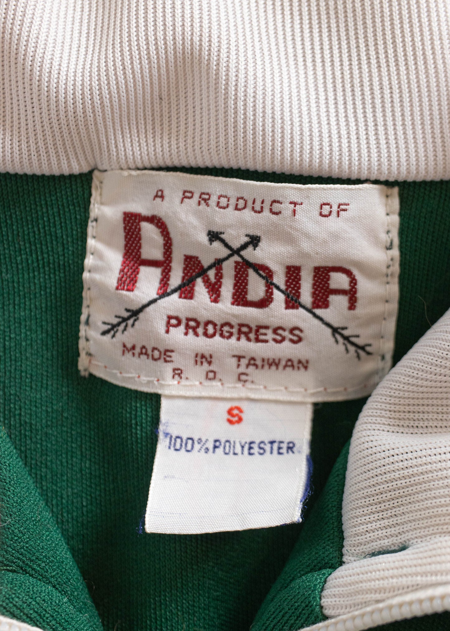 1980s Andia Progress Track Jacket Size M/L