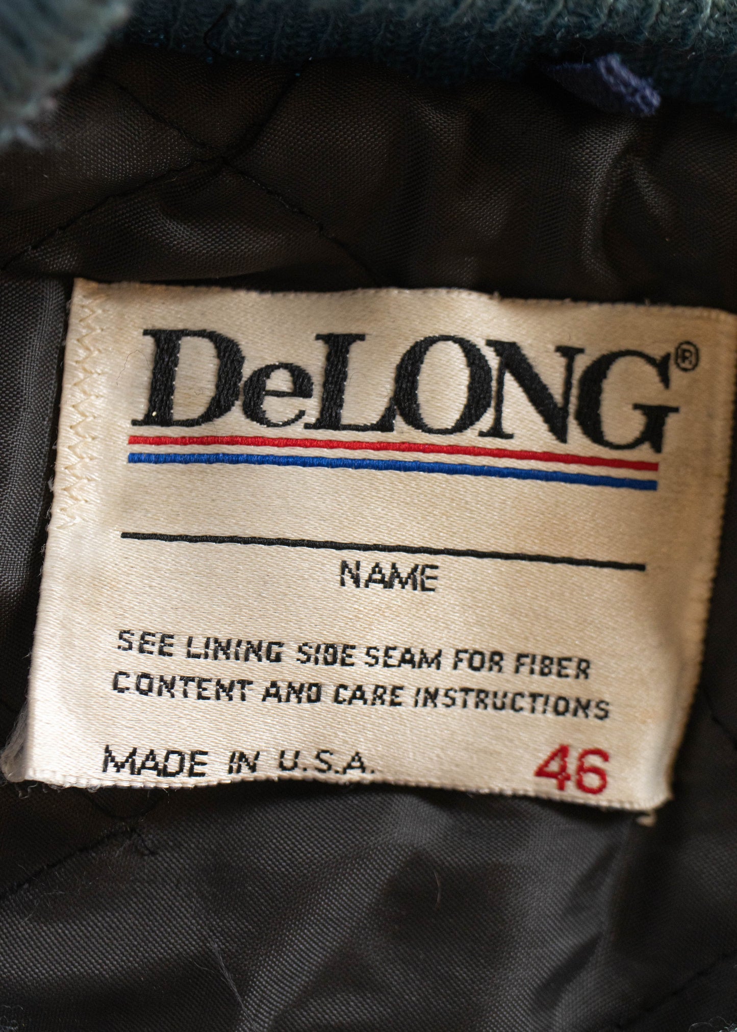 1995 DeLong Varsity Letterman Jacket Size L/XL