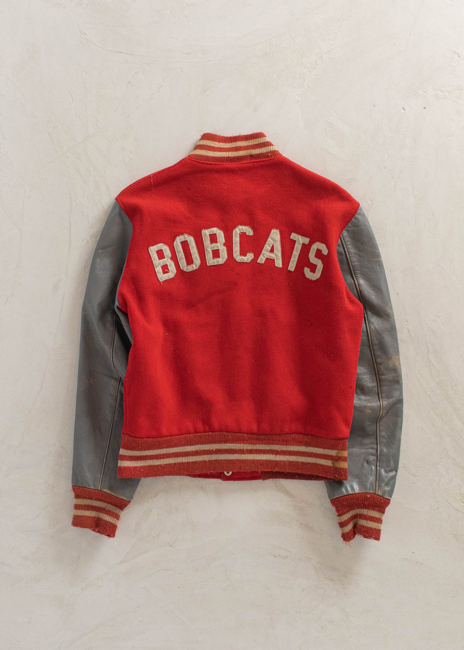 1980s Reed Sportswear Bobcats Varsity Jacket Size S/M – Palmo Goods