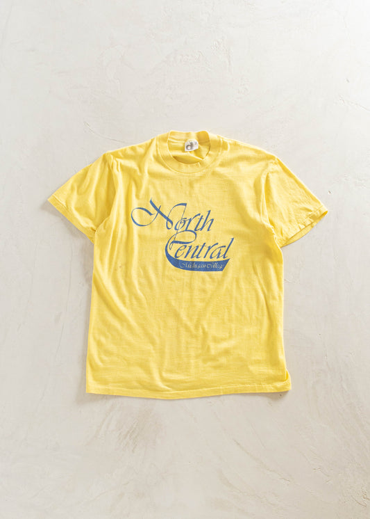 1980s North Central Michigan College Souvenir T-Shirt size S/M