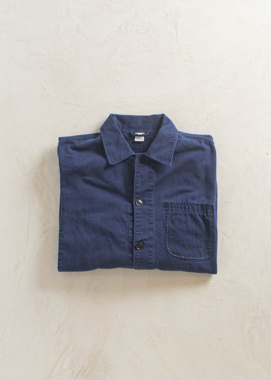 1990s Bleu de Travail European Workwear Chore Jacket Size XL/2XL