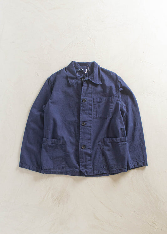 1990s Bleu de Travail European Workwear Chore Jacket Size XS/S