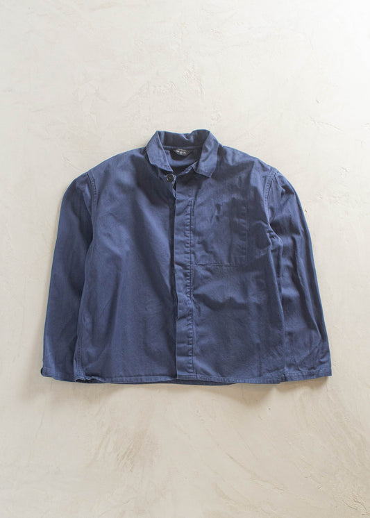 1990s Bleu de Travail European Workwear Chore Jacket Size S/M