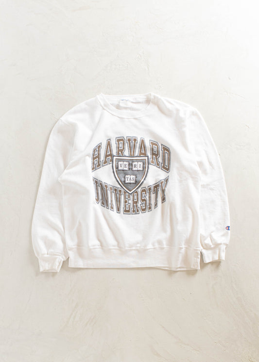 1980s Champion Harvard University Sweatshirt Size M/L