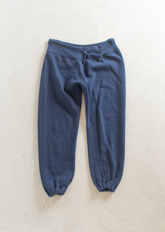 1980s Cotton Drawstring Sweatpants Size S/M