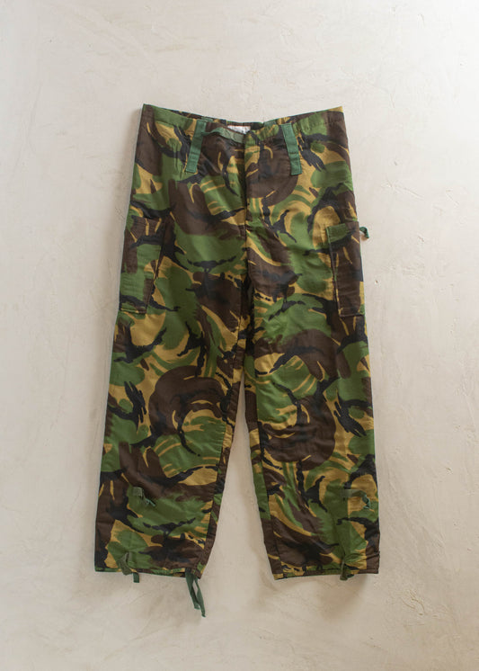 1985 British Military Suit Protective NBC Camo Pants Size Women's 38 Men's 40