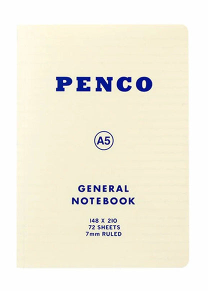 Penco A5 general notebook on a white background