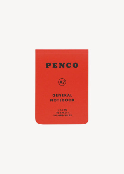 Penco A7 Gridded Notebook