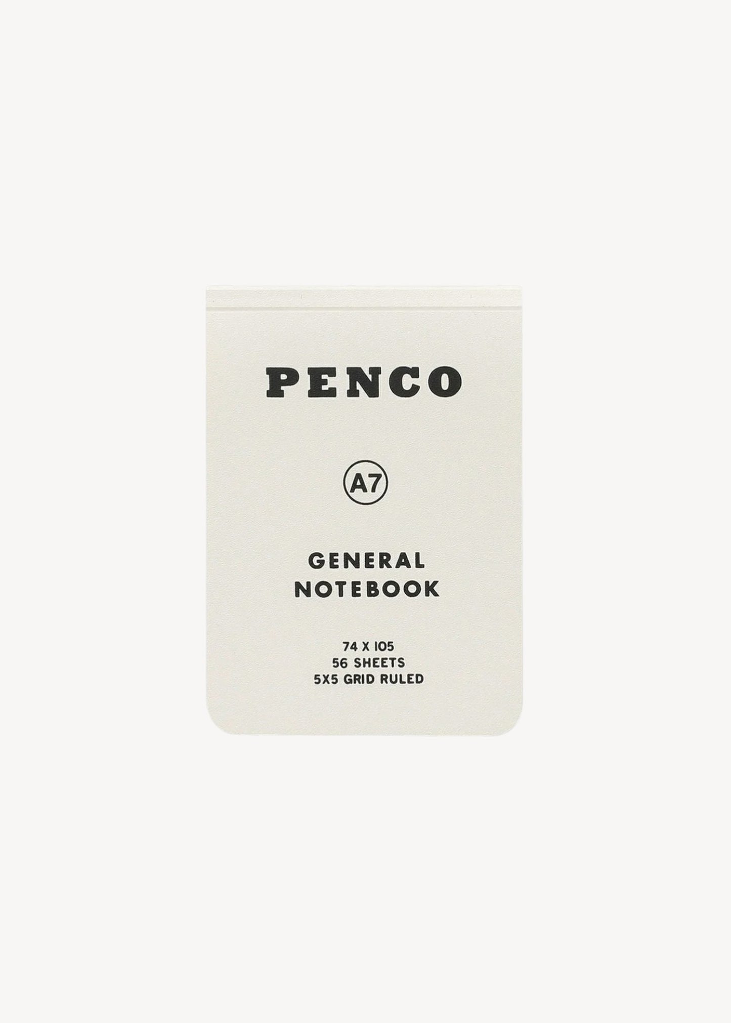 Penco general notebook on a white background