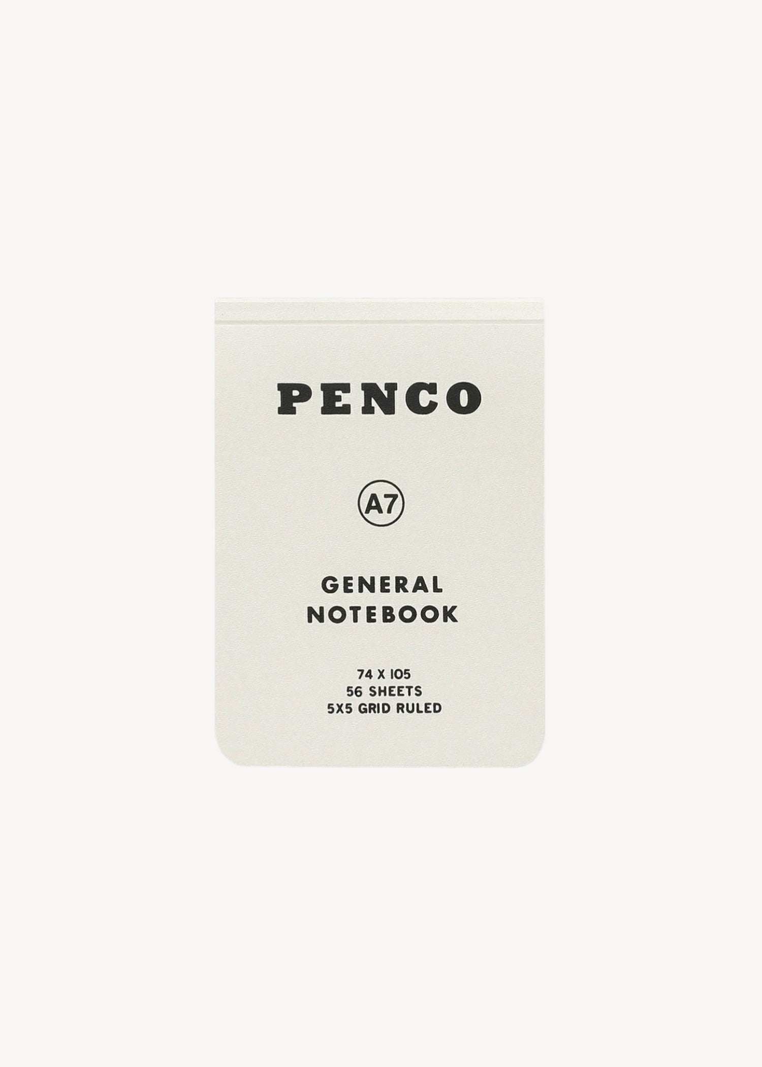 Penco general notebook on a white background