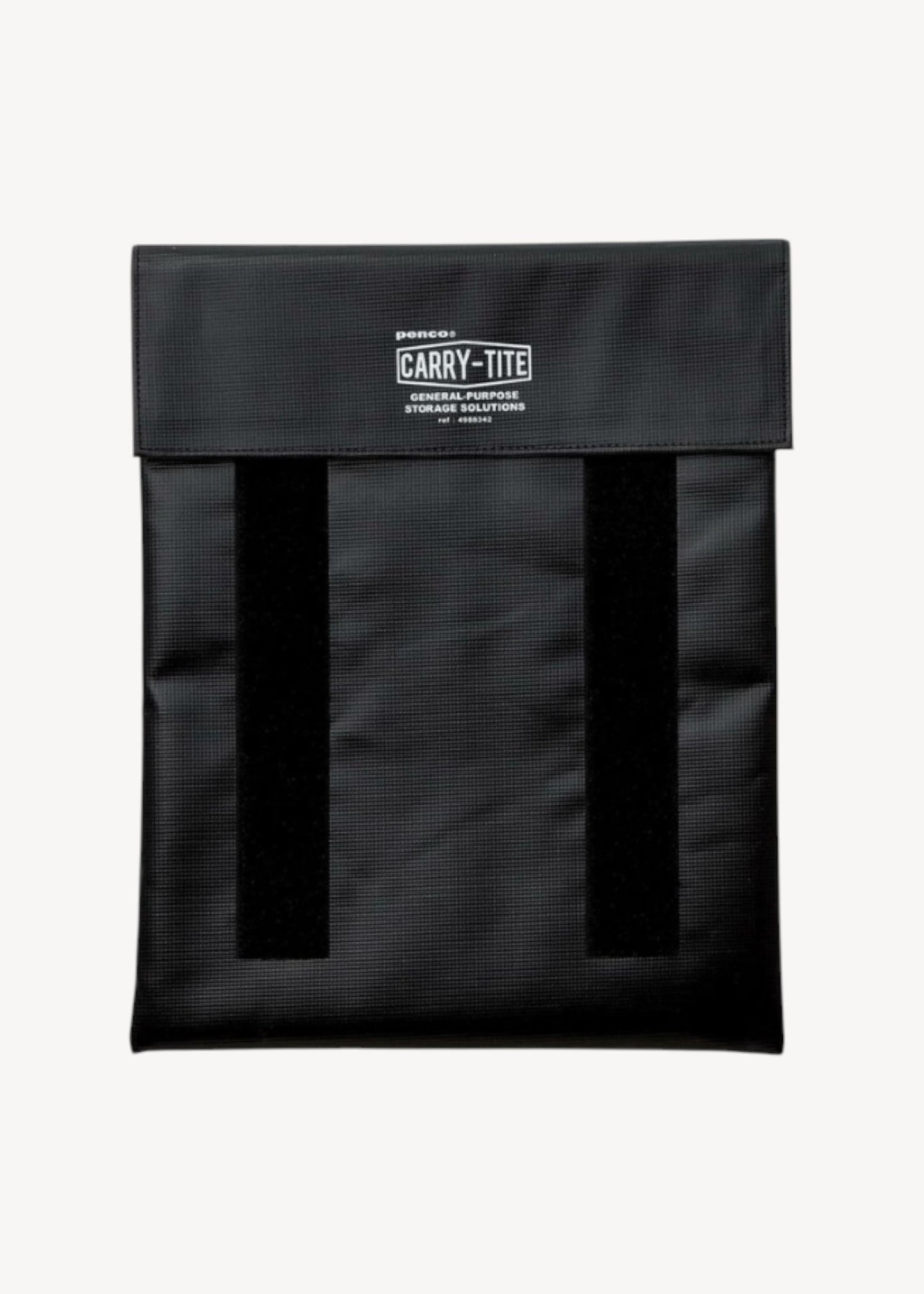 Black laptop case with 'CARRY-TITE' branding on a white background