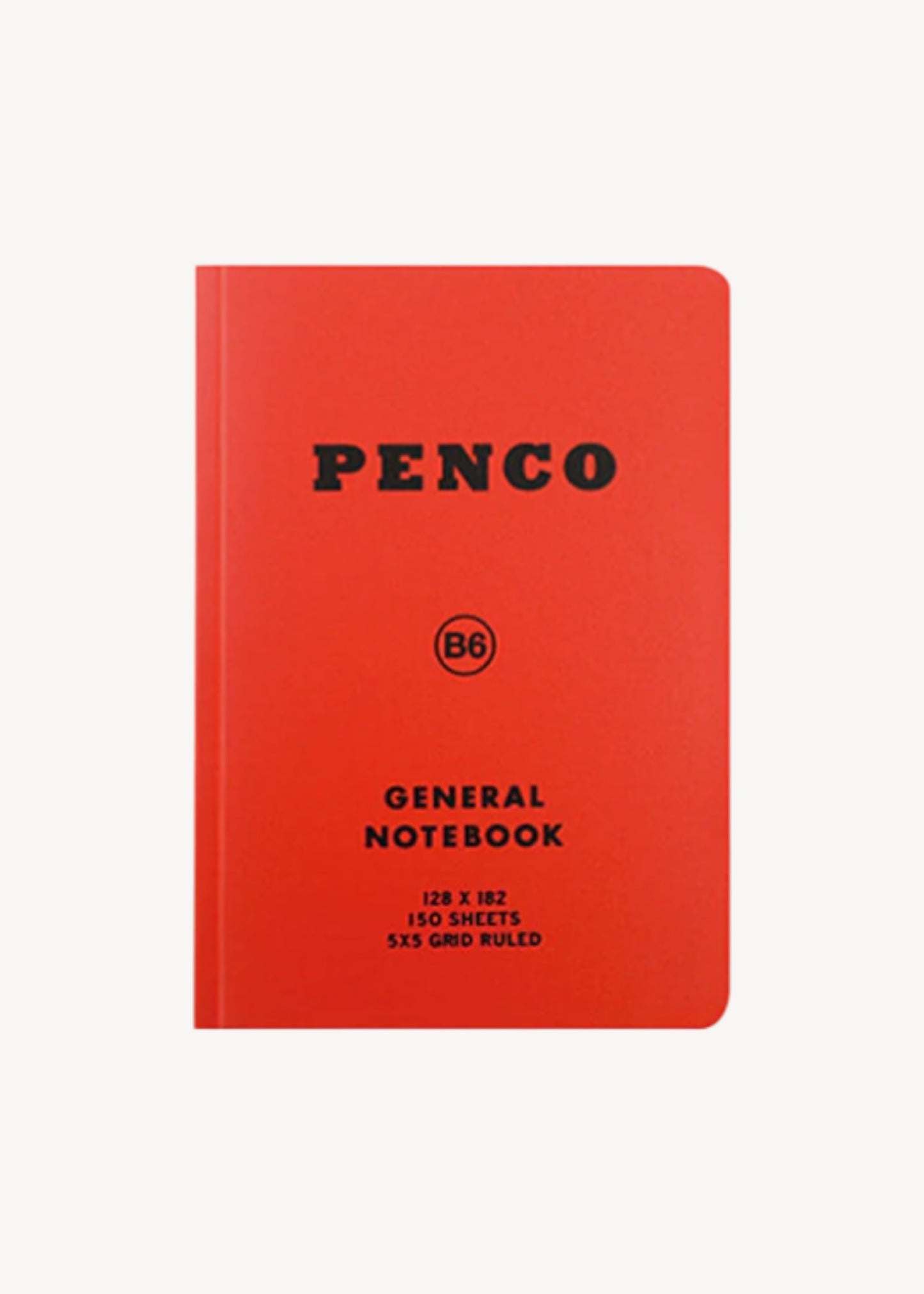 Penco B6 Gridded Notebook