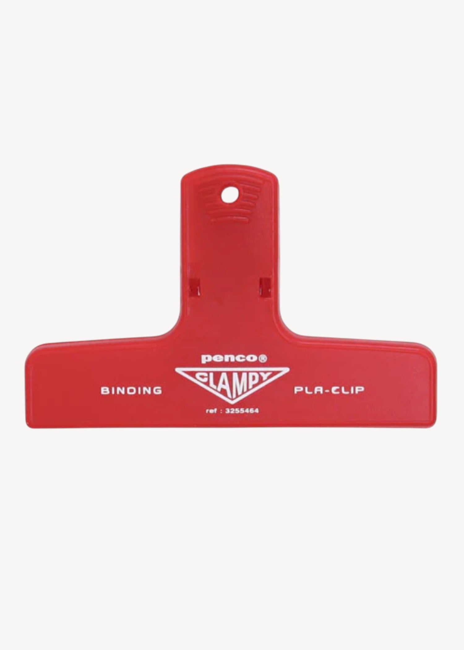 Red clamp with 'Penco' branding on a white background