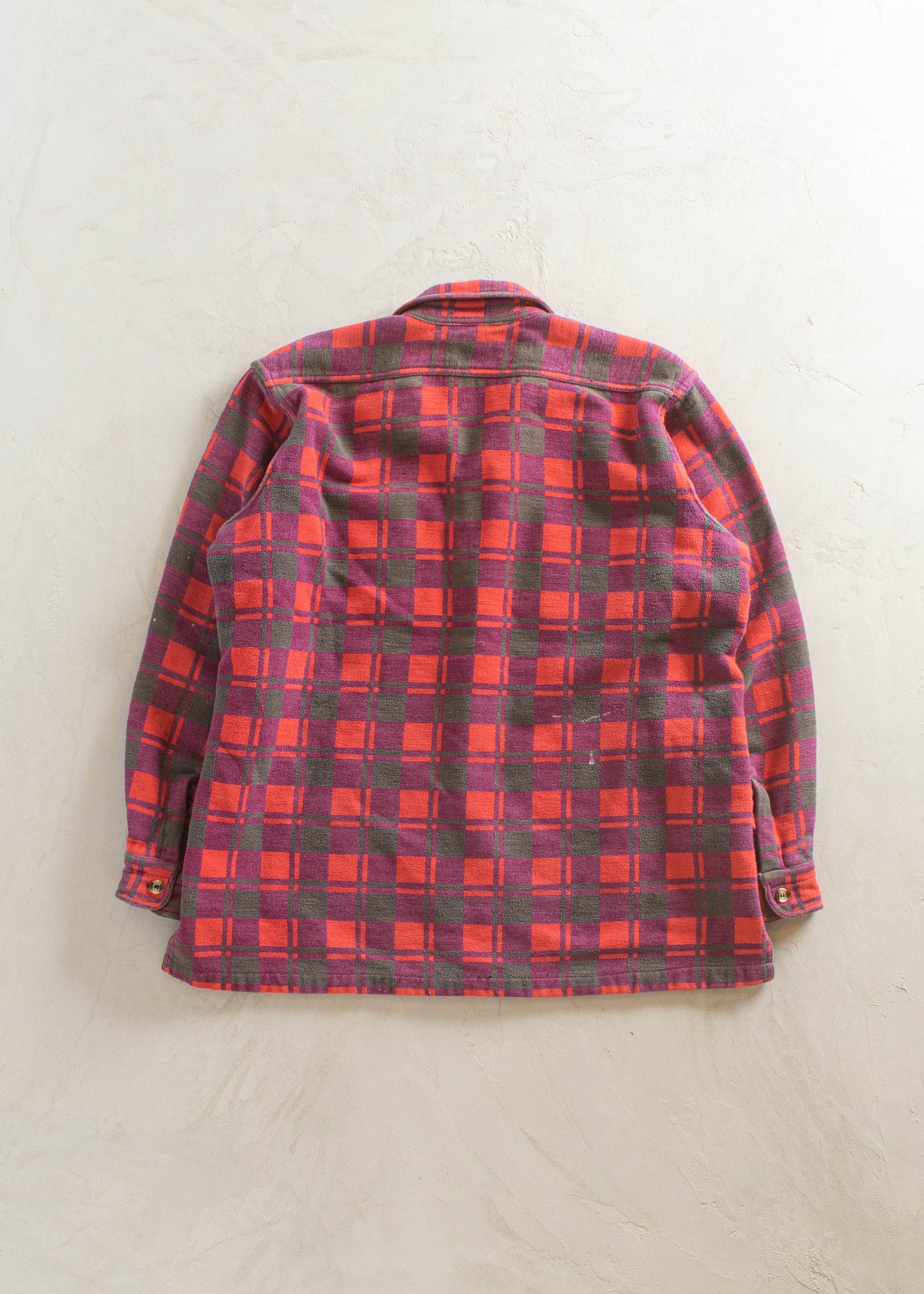 1980s Bison Flannel Button Up Shirt Size M/L