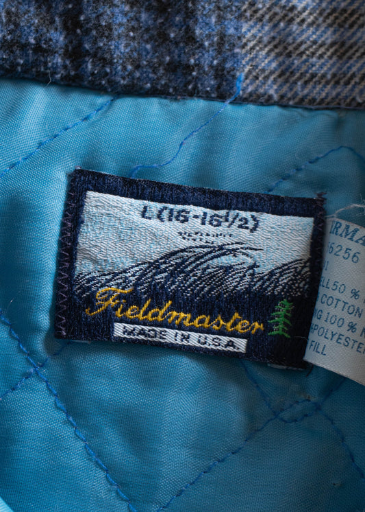 1980s Fieldmaster Padded Cotton Flannel Jacket Size M/L