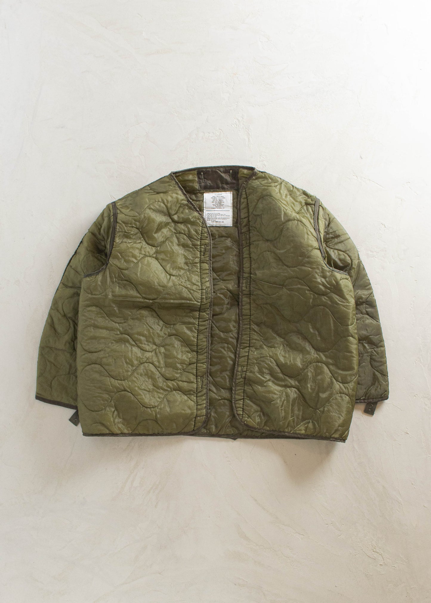 1980s Military M-65 Quilted Liner Jacket Size 2XL/3XL
