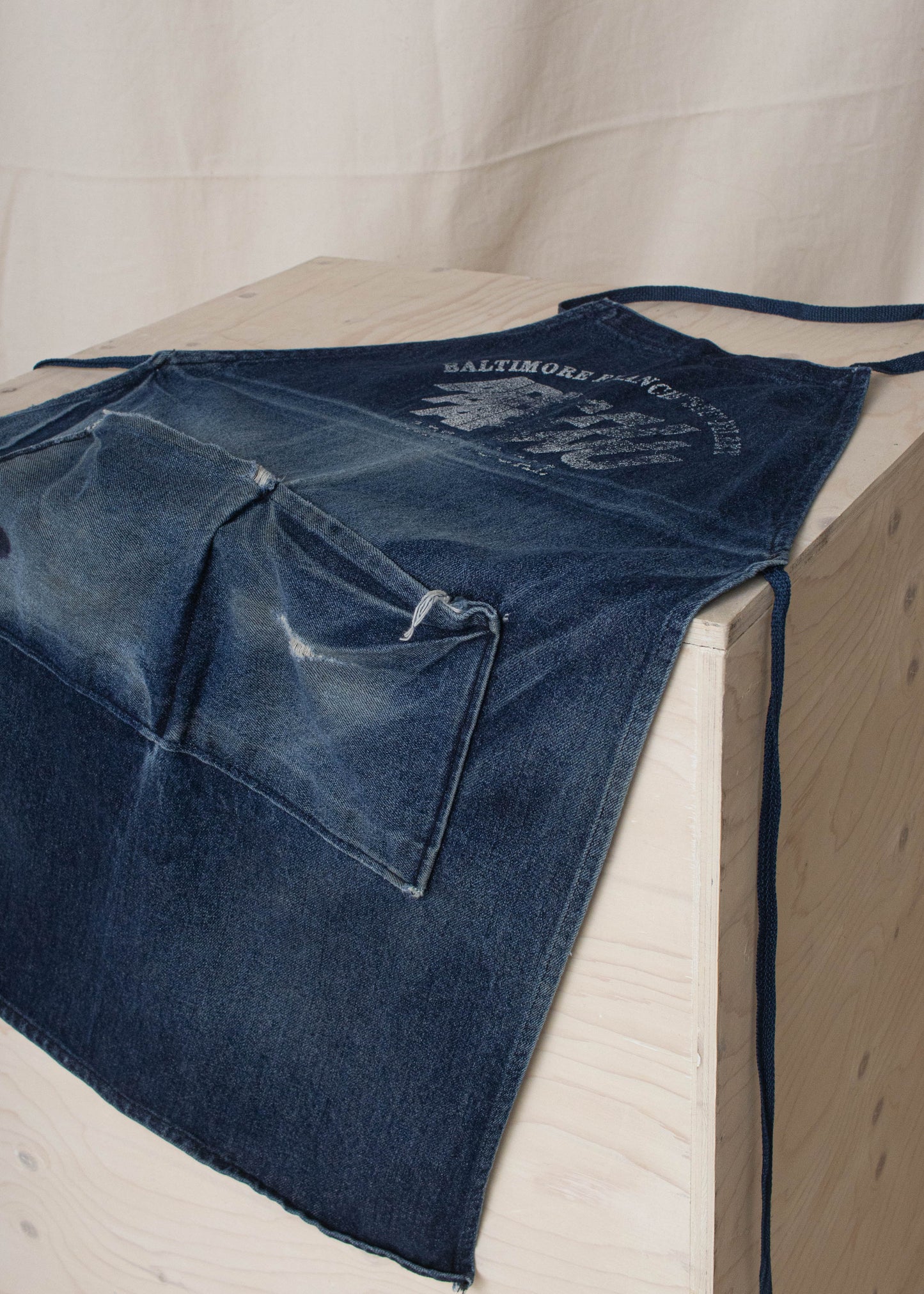 Vintage Baltimore Denim Apron Palmo Goods
