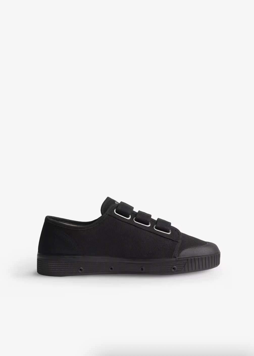 Spring Court Unisex G2 Velcro Canvas - Black