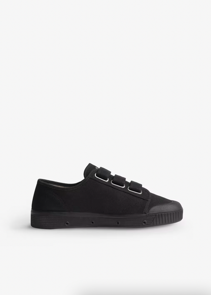 Spring Court Unisex G2 Velcro Canvas - Black