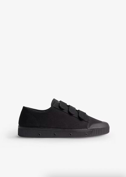 Spring Court Unisex G2 Velcro Canvas - Black