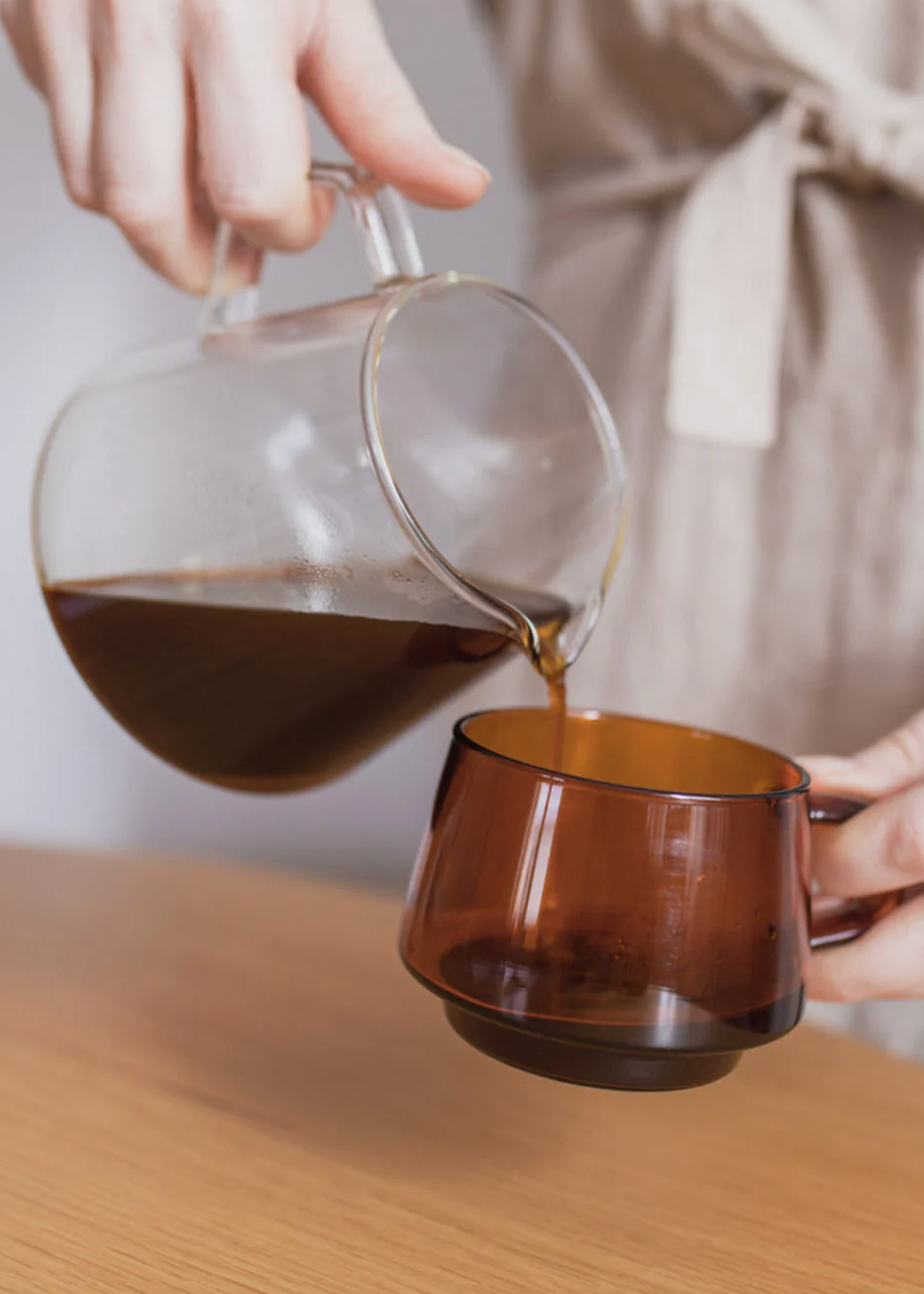 KINTO Clear Coffee Server Jug