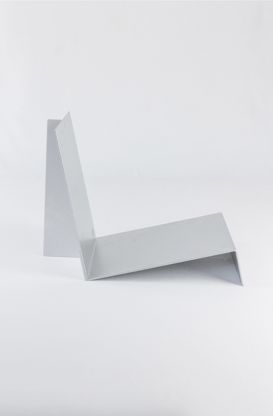 Upton LP Stand - Matte Silver