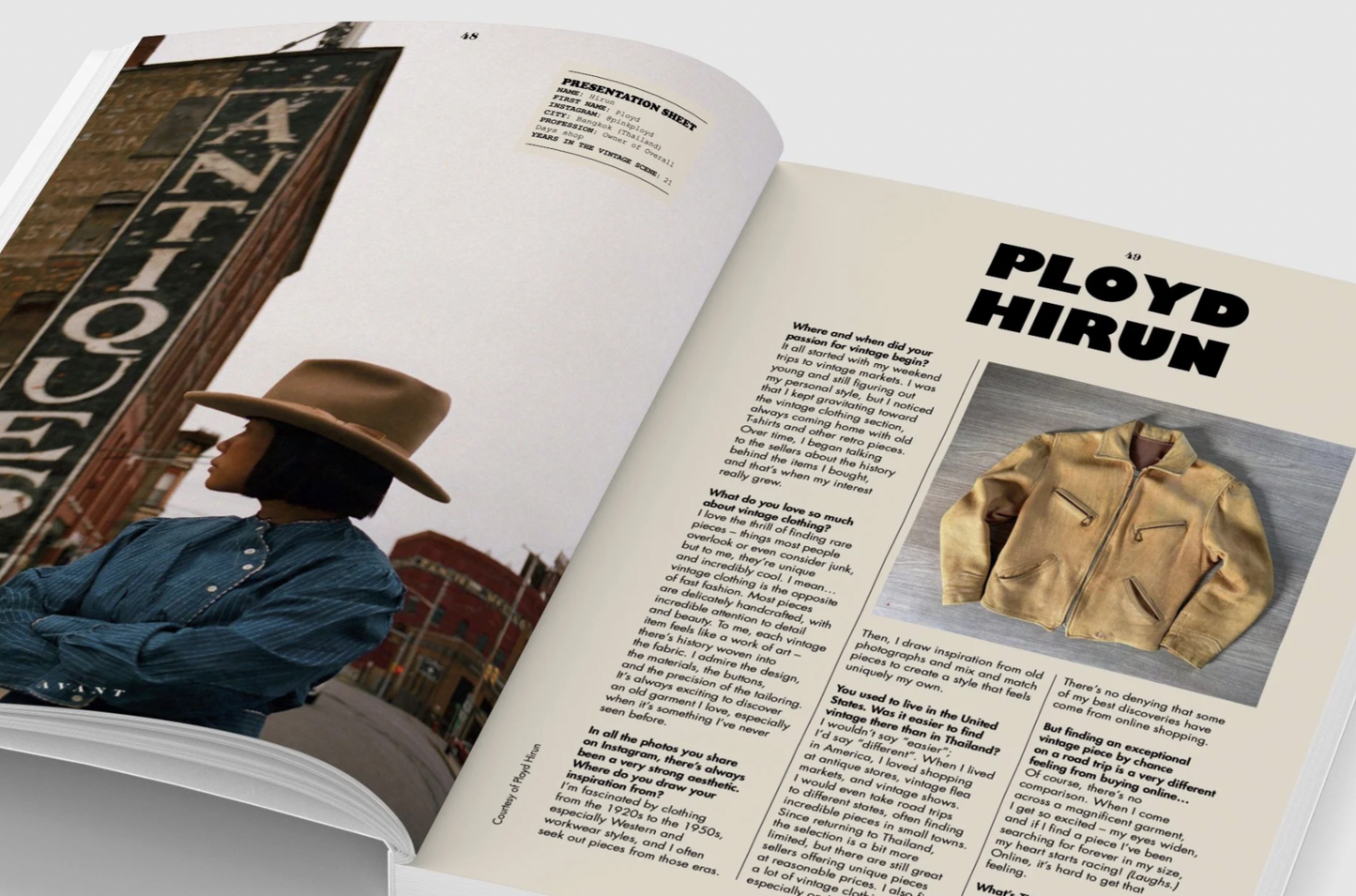 AVANT Magazine Volume 7 — The Voices Behind Vintage Clothing