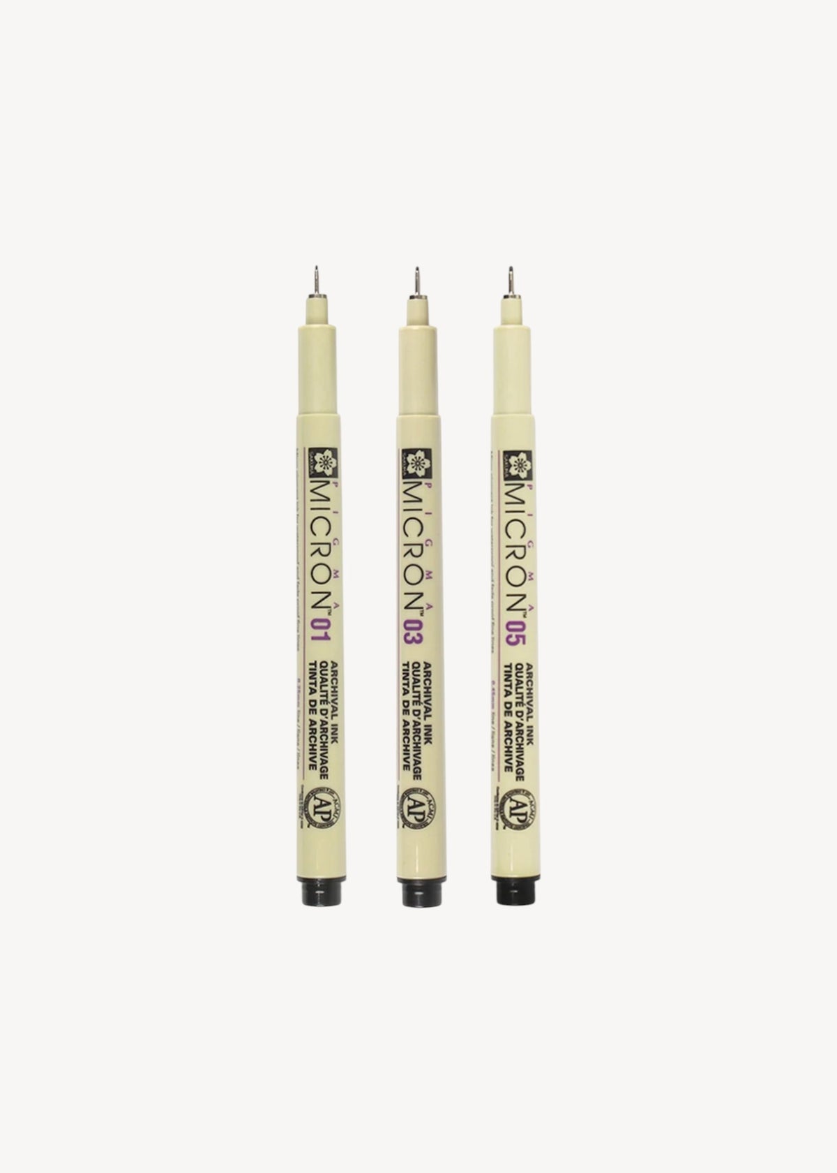 Sakura Pigma Micron - Set of 3
