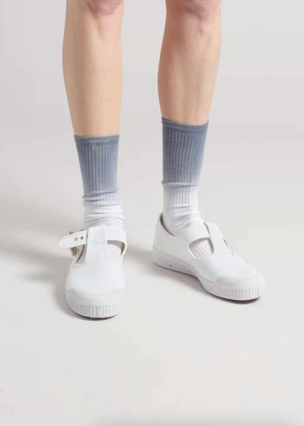 Spring Court Unisex J2 Mary Janes Canvas - White