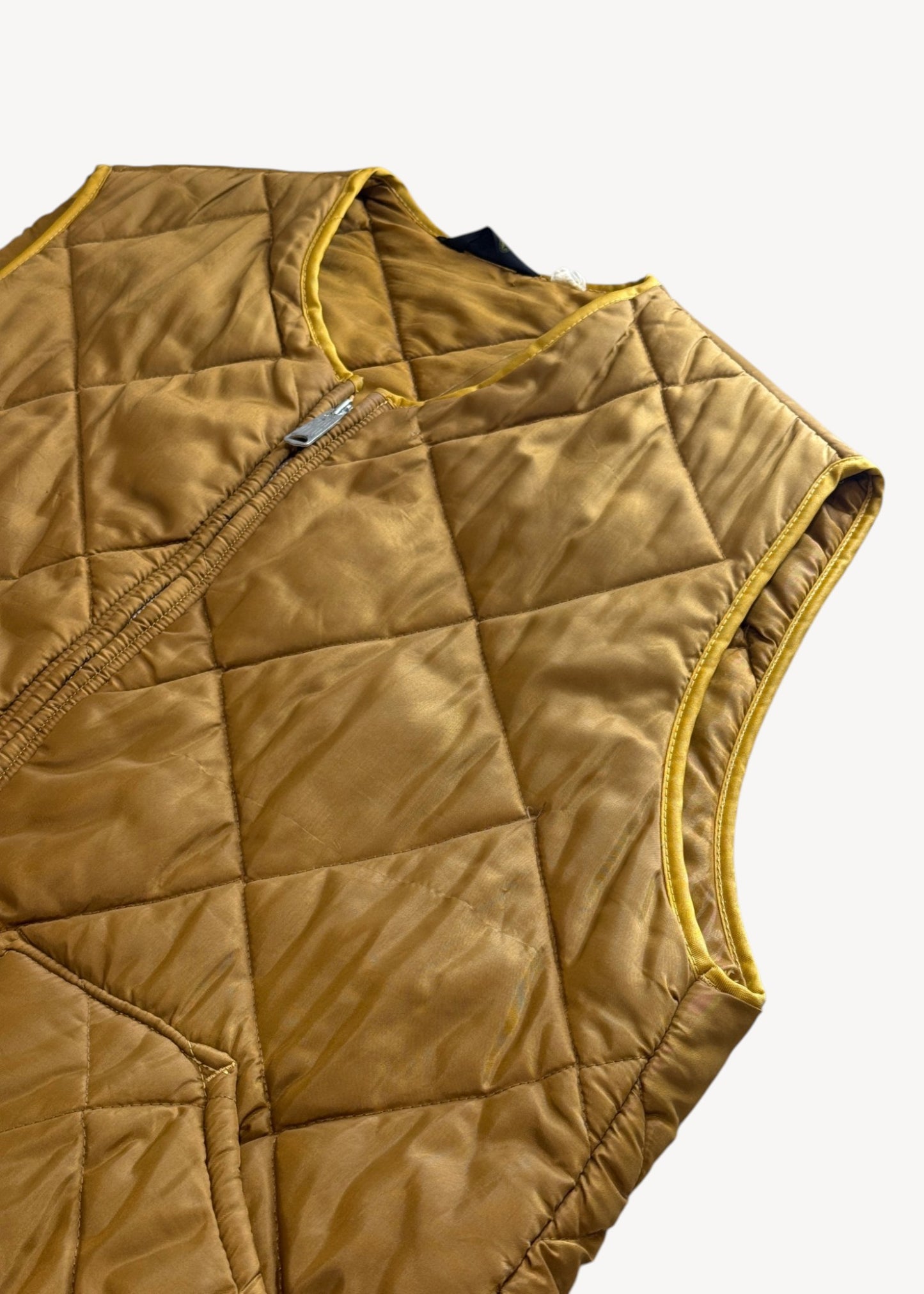 Vintage 1970s Big Smith Nylon Vest Size L/XL