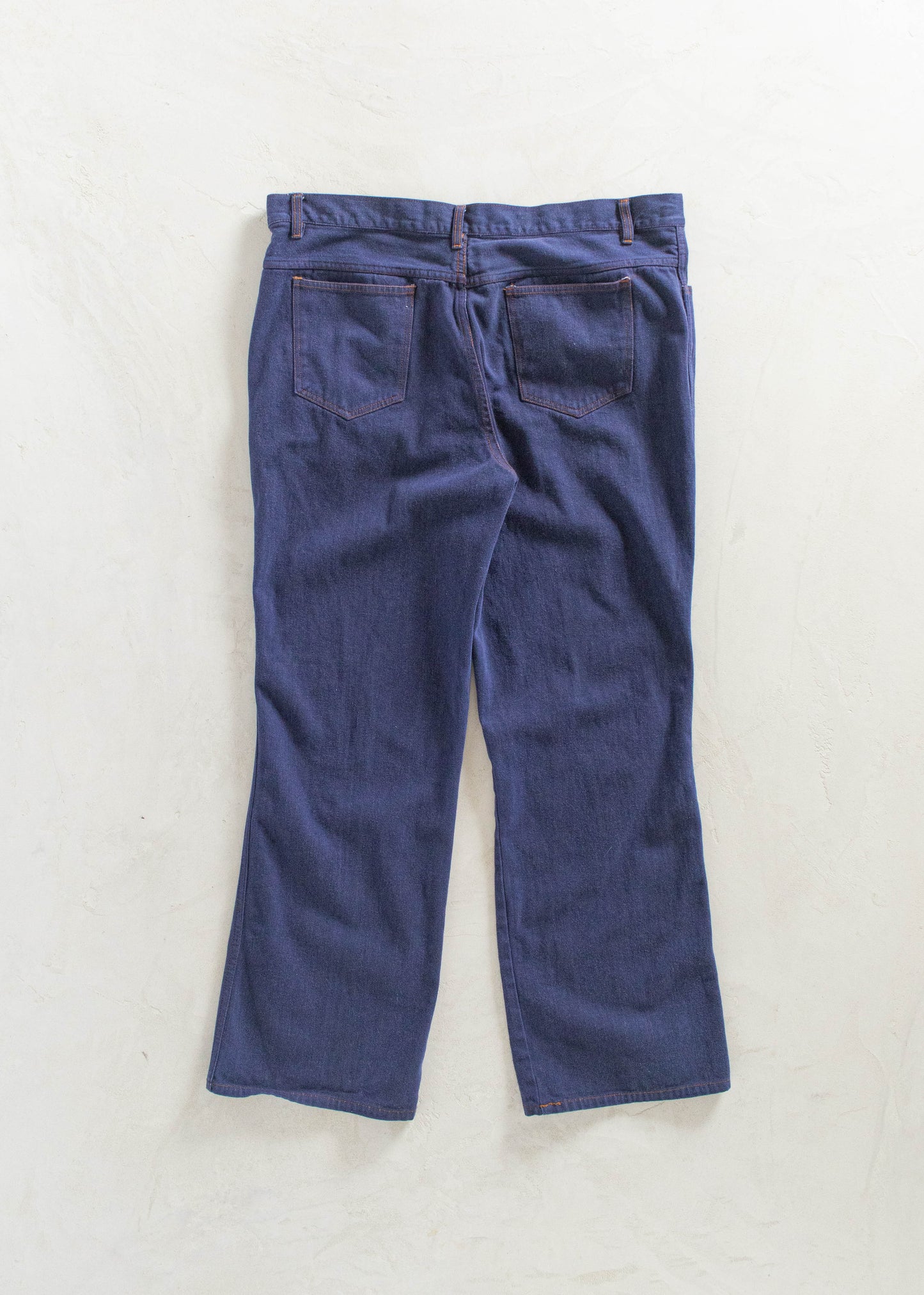 Vintage 1980s B.S.R Darkwash Flare Jeans Size Women's 36 Men's 38