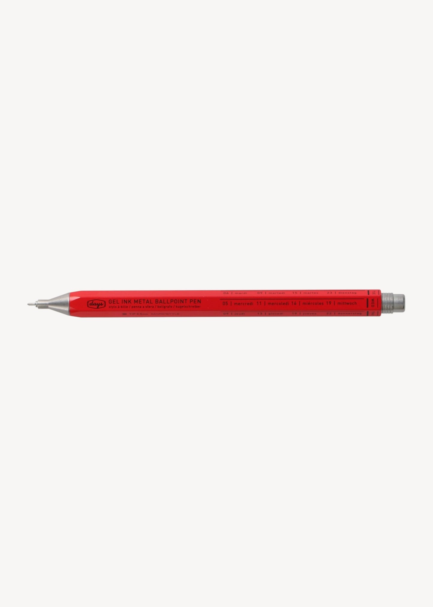 Mark'style Gel Metal Ballpoint Pen