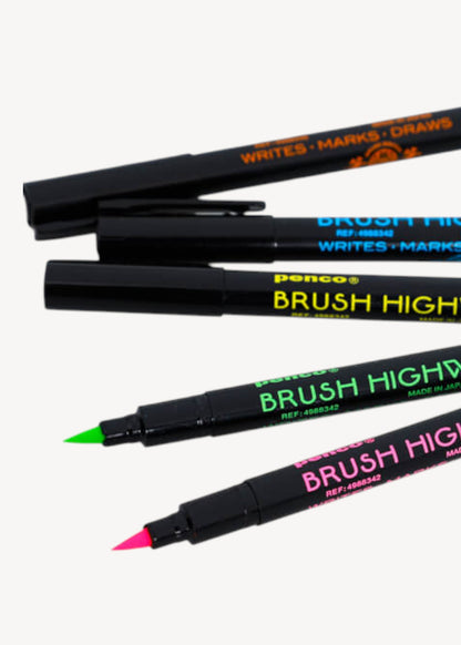 Penco Highlighter Brush Pen