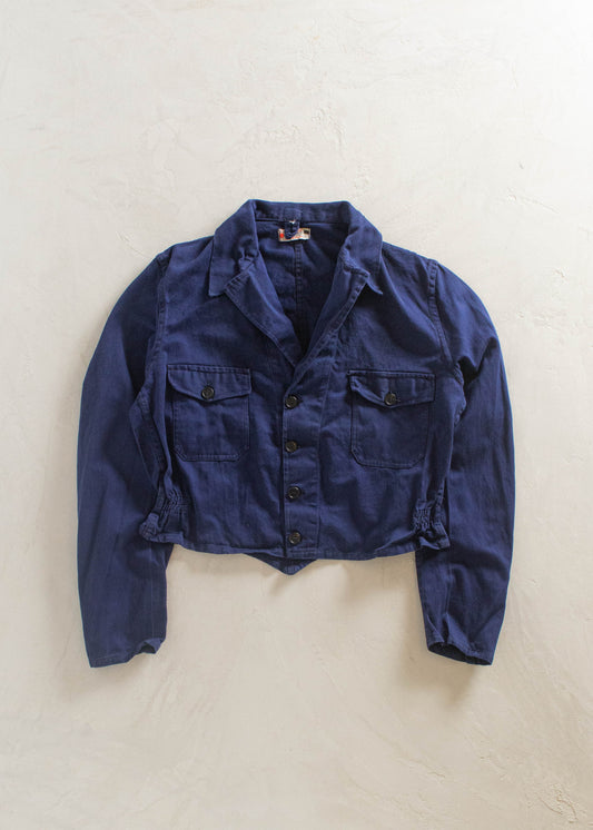 1980s Sanforized Dutch Workwear Jacket Size M/L