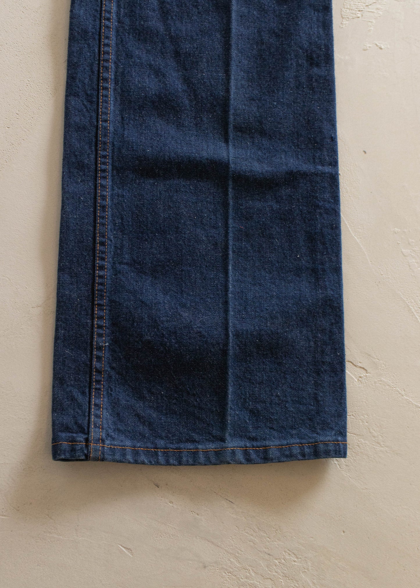 1970s Just Jeans Darkwash Flare Jeans Size Women's 24 Men's 28