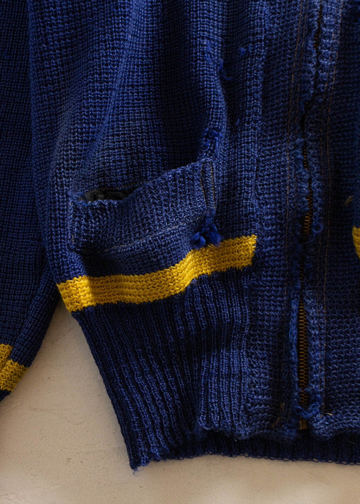1949 Western Knitting Mills Varsity Cardigan Size XS/S
