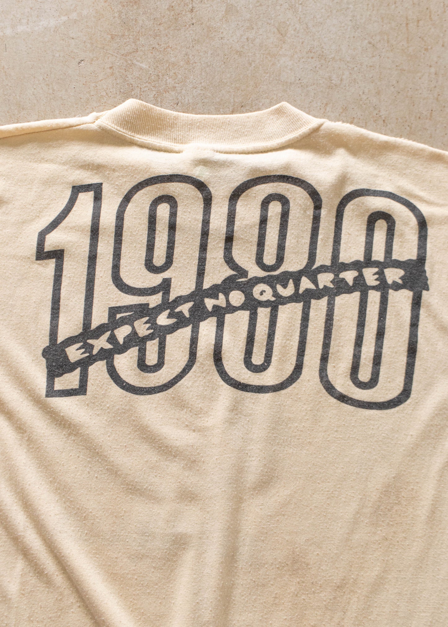 Vintage 1980 ZZ Top Expect No Quarter Tour T-Shirt Size S/M