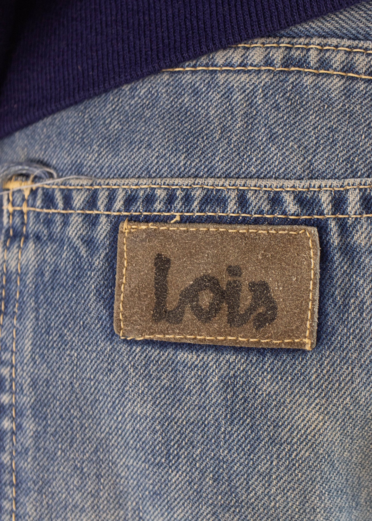 1990s Lois Midwash Flare Jeans Size Women's 32 Men's 34