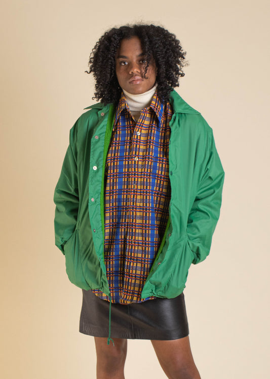 1970s Hilton Stark County Fair Nylon Jacket Size S/M