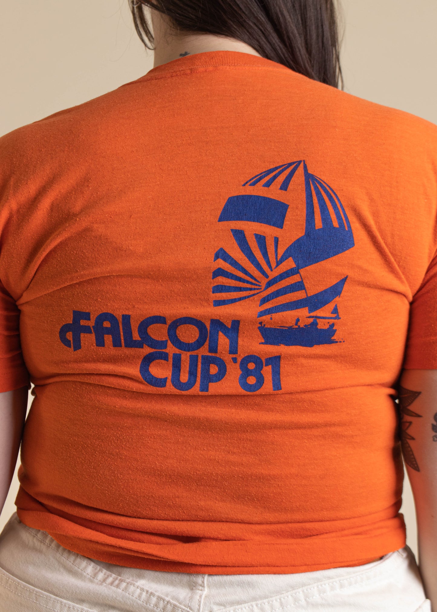 1981 Spruce Falcon Cup T-Shirt Size M/L